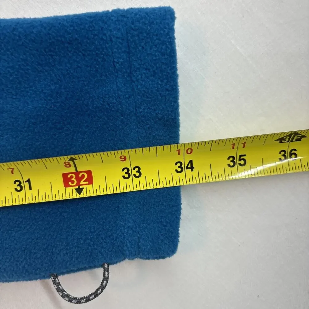 Columbia Men's Blue Full Zip Fleece Jacket Interchange Logo Size Large